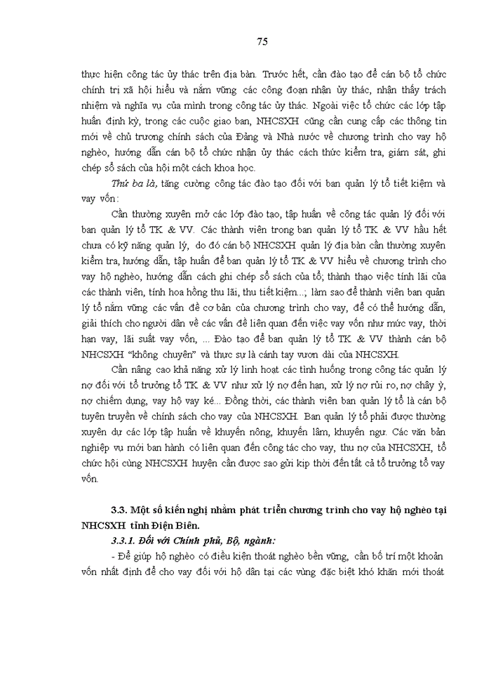 image for page Phát triển chương trình cho vay hộ nghèo tại chi nhánh ngân hàng chính sách xã hội tỉnh ĐIỆN BIÊN