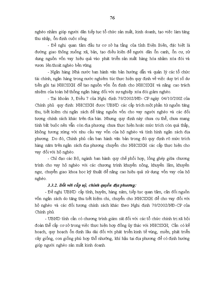 image for page Phát triển chương trình cho vay hộ nghèo tại chi nhánh ngân hàng chính sách xã hội tỉnh ĐIỆN BIÊN