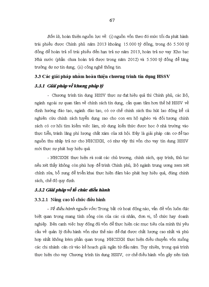 image for page Hoàn thiện chương trình tín dụng học sinh, sinh viên qua hệ thống ngân hàng chính sách xã hội