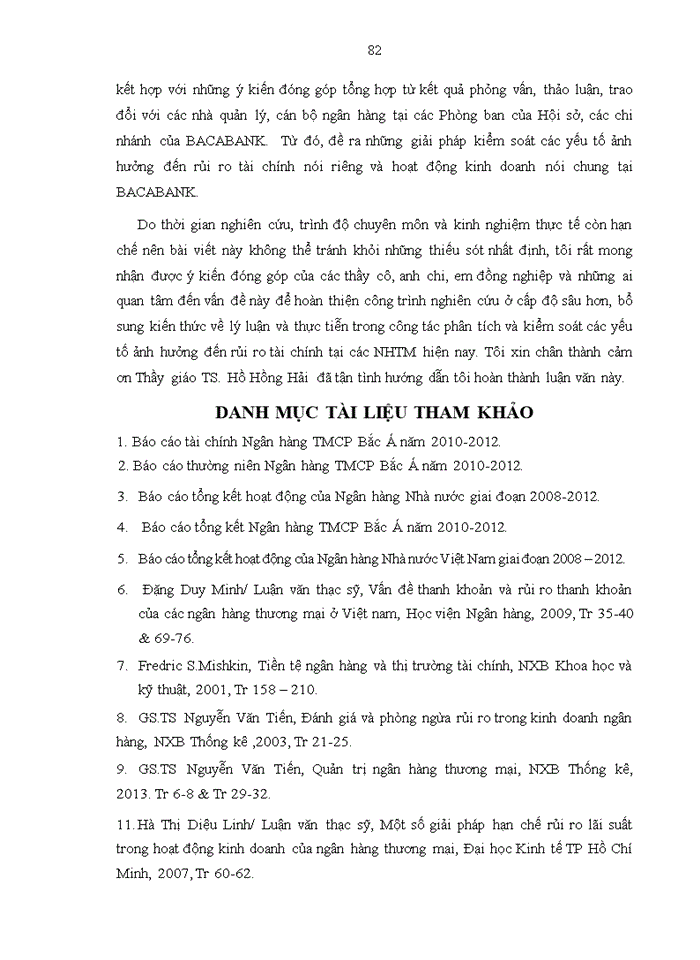 image for page Phân tích các yếu tố ảnh hưởng đến rủi ro tài chính của ngân hàng thương mại cổ phần BẮC Á