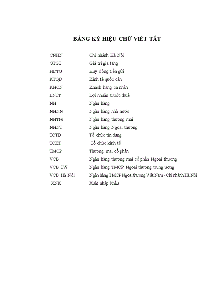 image for page Phát triển hoạt động huy động tiền gửi từ khách hàng cá nhân tại ngân hàng thương mại cổ phần ngoại thương việt nam chi nhánh HÀ NỘI