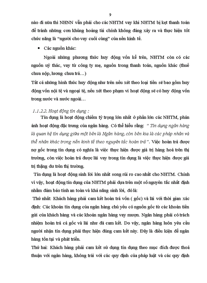 image for page Nâng cao năng lực cạnh tranh trong hoạt động tín dụng của Chi nhánh Ngân hàng Ngoại thương Hà Nội