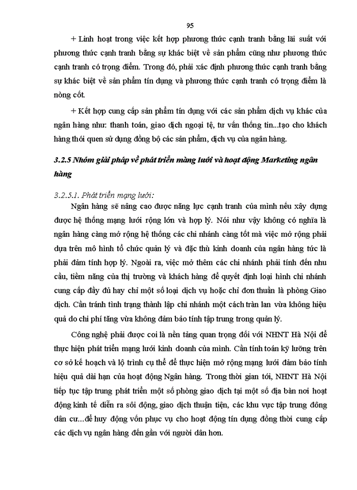 image for page Nâng cao năng lực cạnh tranh trong hoạt động tín dụng của Chi nhánh Ngân hàng Ngoại thương Hà Nội