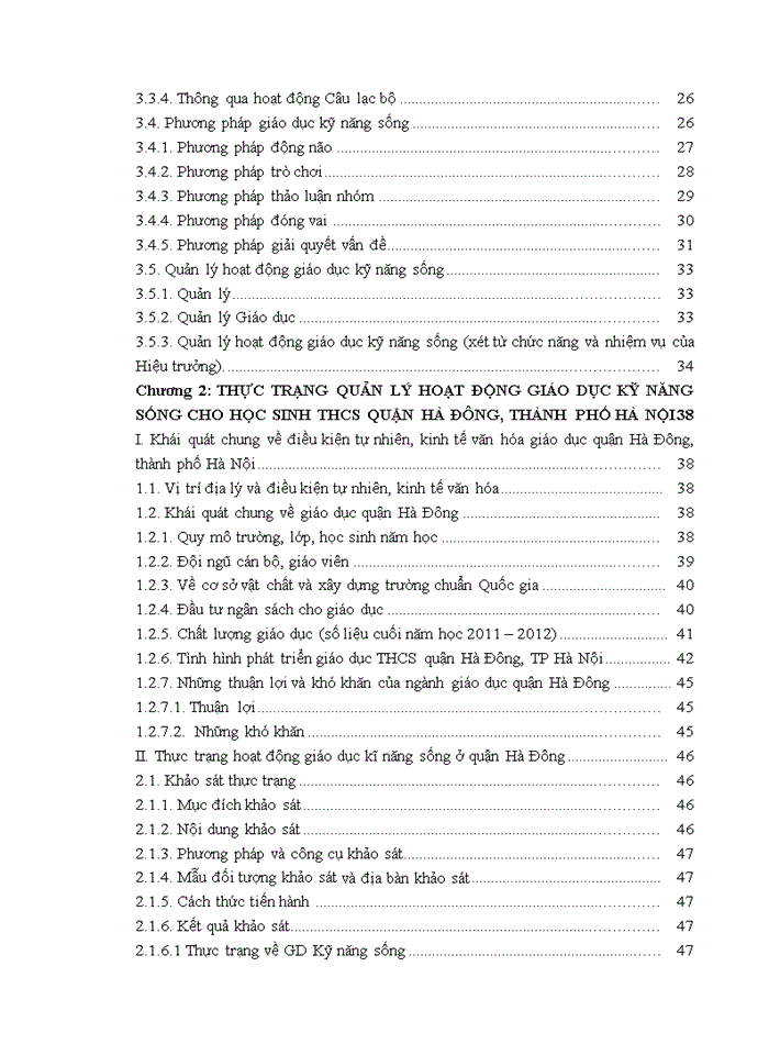 image for page Biện pháp quản lý hoạt động giáo dục kĩ năng sống trong các trường THCS thuộc quận Hà Đông, thành phố Hà Nội
