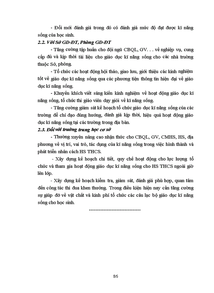 image for page Biện pháp quản lý hoạt động giáo dục kĩ năng sống trong các trường THCS thuộc quận Hà Đông, thành phố Hà Nội