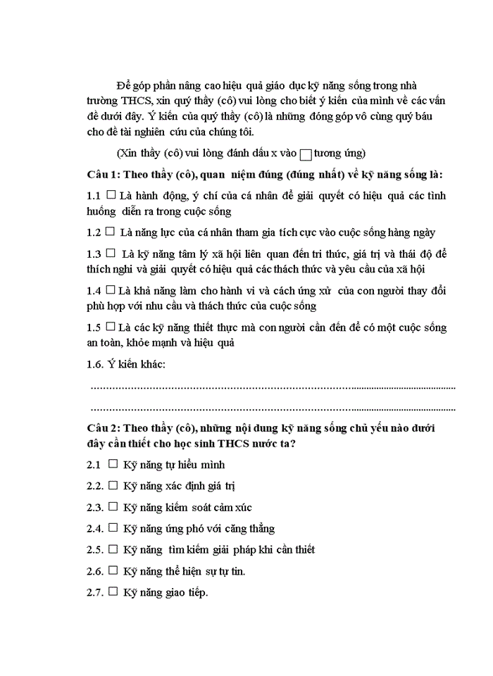 image for page Biện pháp quản lý hoạt động giáo dục kĩ năng sống trong các trường THCS thuộc quận Hà Đông, thành phố Hà Nội
