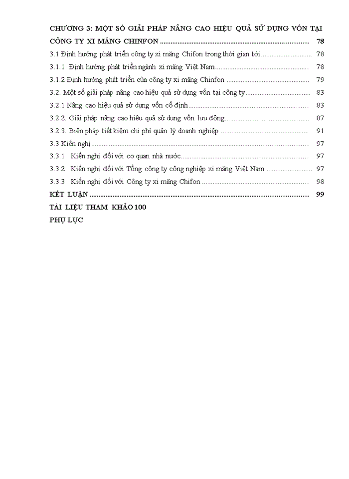 image for page Giải pháp nâng cao hiệu quả sử dụng vốn tại công ty xi măng Chinfon