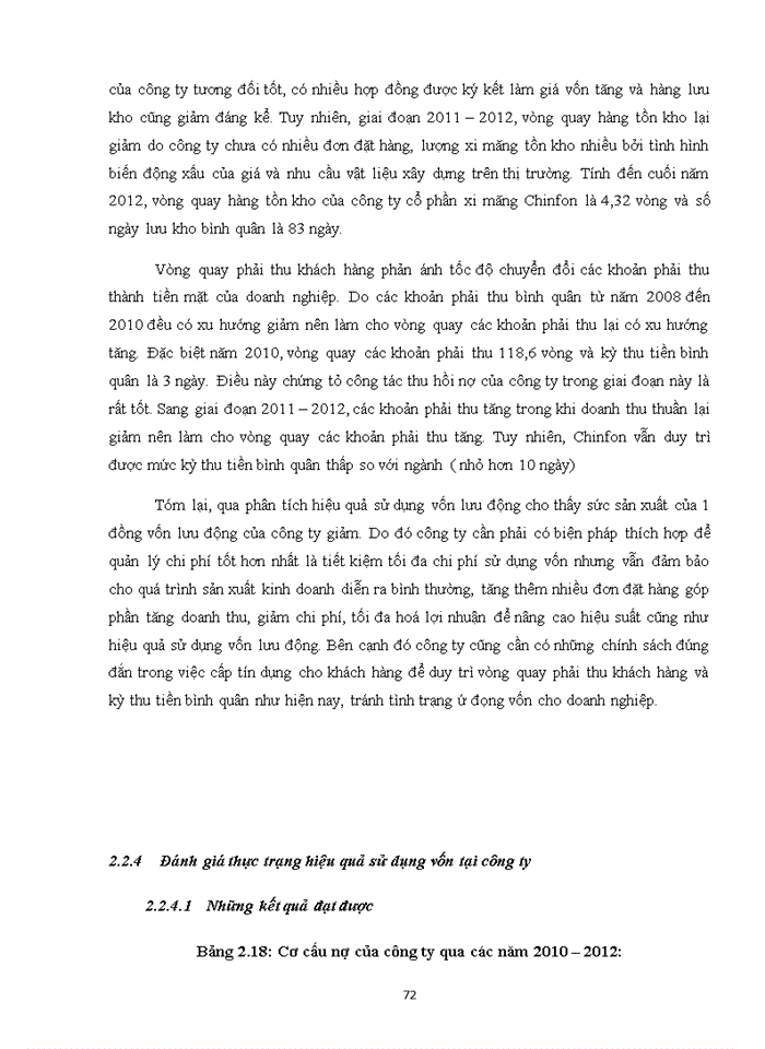 image for page Giải pháp nâng cao hiệu quả sử dụng vốn tại công ty xi măng Chinfon