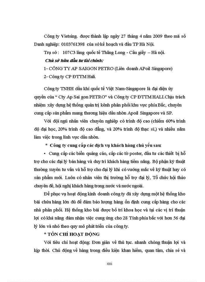 image for page Hoàn thiện quản trị hệ thống kênh phân phối dầu nhờn khu vực phía bắc tại Công ty Vietsing