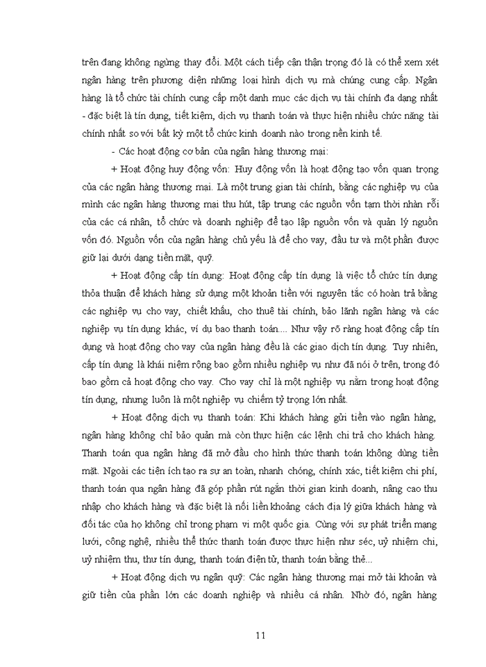 image for page Phát triển dịch vụ ngân hàng bán lẻ phi tín dung tại BIDV - chi nhánh đông HÀ NỘI