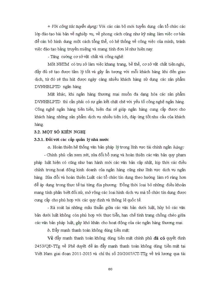 image for page Phát triển dịch vụ ngân hàng bán lẻ phi tín dung tại BIDV - chi nhánh đông HÀ NỘI