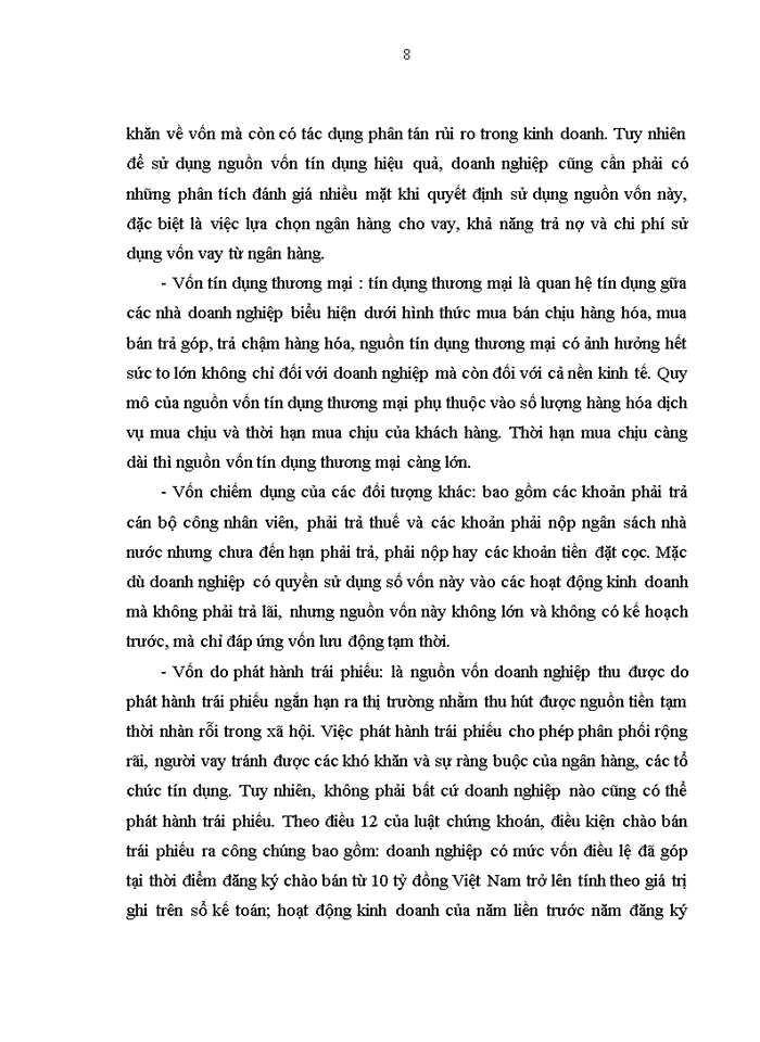 image for page Một số biện pháp quản lý và nâng cao hiệu quả sử dụng vốn lưu động tại công ty cổ phần may Đáp Cầu