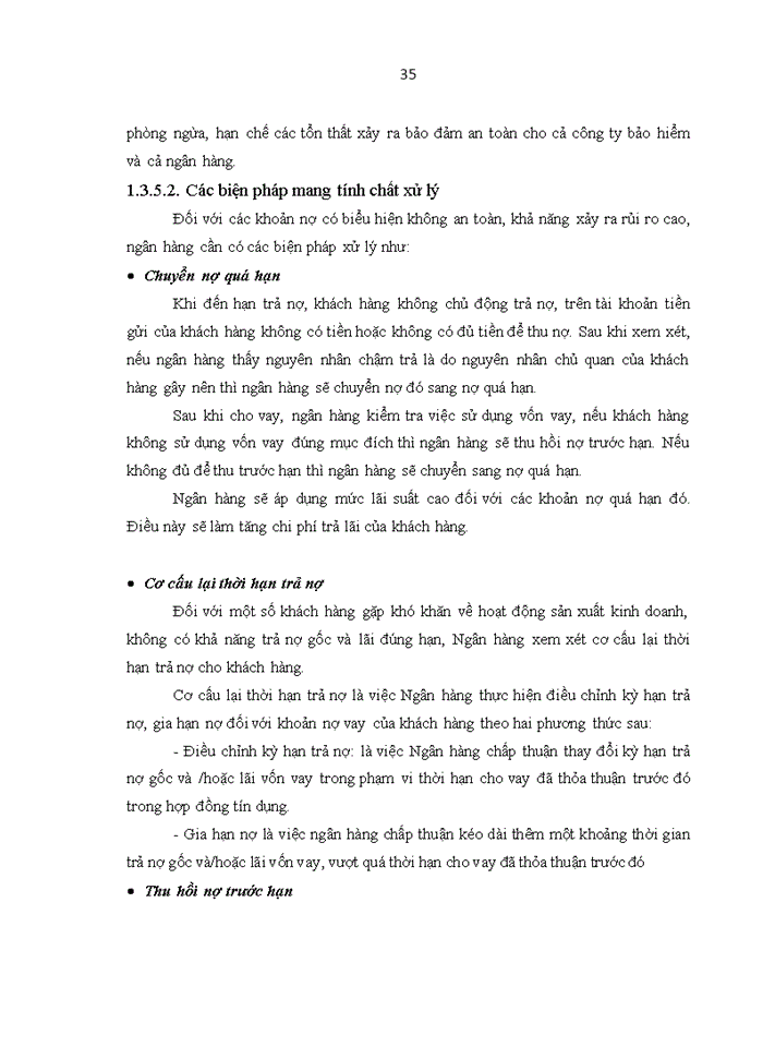 image for page Tăng cường quản trị rủi ro trong hoạt động cho vay tại ngân hàng tmcp ngoại thương việt nam – chi nhánh HƯNG YÊN