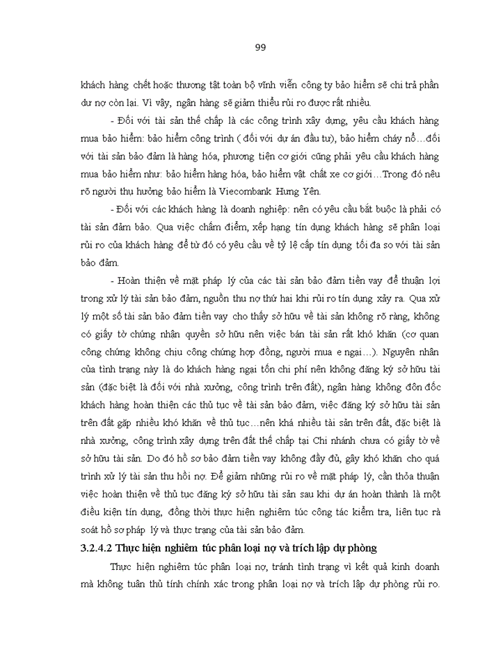 image for page Tăng cường quản trị rủi ro trong hoạt động cho vay tại ngân hàng tmcp ngoại thương việt nam – chi nhánh HƯNG YÊN