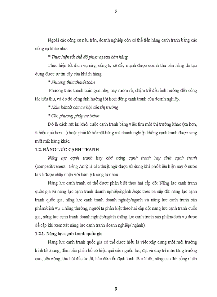 image for page Một số giải pháp nâng cao năng lực cạnh tranh của công ty cổ phần May 2 Hưng Yên