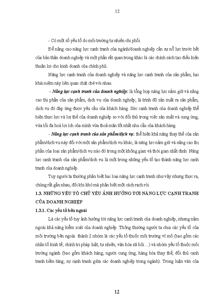 image for page Một số giải pháp nâng cao năng lực cạnh tranh của công ty cổ phần May 2 Hưng Yên