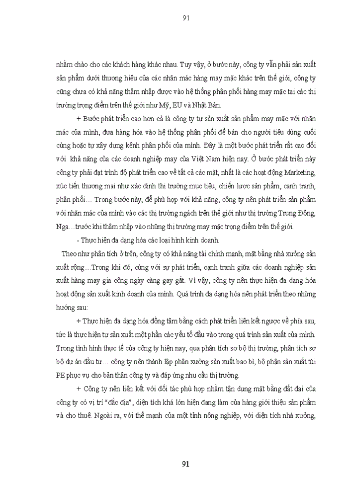 image for page Một số giải pháp nâng cao năng lực cạnh tranh của công ty cổ phần May 2 Hưng Yên