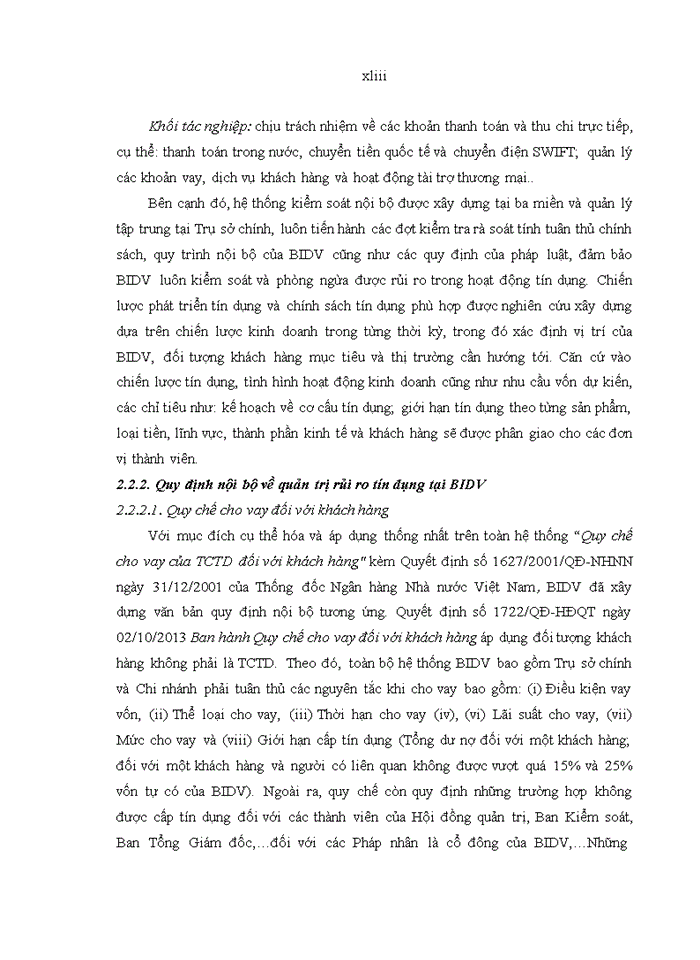 image for page Ứng dụng mô hình ước tính tổn thất tín dụng tại ngân hàng thương mại cổ phần  đầu tư và phát triển VIỆT NAM