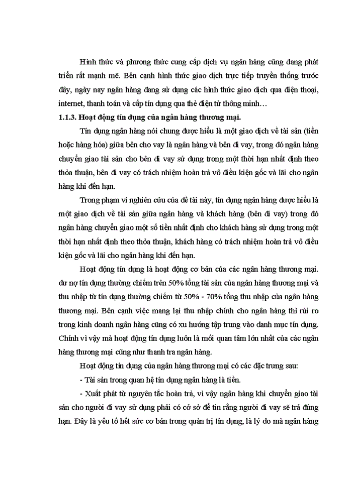 image for page Giải pháp quản trị rủi ro tín dụng tại Trung tâm kinh doanh Ngân hàng TMCP Sài Gòn - Hà Nội