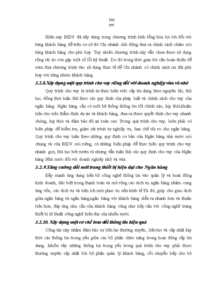 image for page Nâng cao hiệu quả cho vay đối với doanh nghiệp vừa và nhỏ tại ngân hàng tmcp đầu tư và phát triển việt nam chi nhánh điện biên