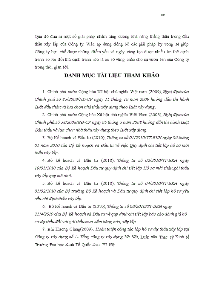 image for page Hoàn thiện công tác đấu thầu xây dựng tại công ty cổ phần tư vấn xây dựng công nghiệp và đô thị VIỆT NAM