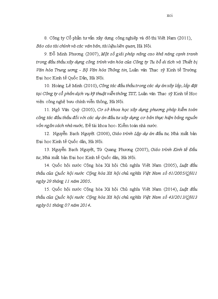 image for page Hoàn thiện công tác đấu thầu xây dựng tại công ty cổ phần tư vấn xây dựng công nghiệp và đô thị VIỆT NAM