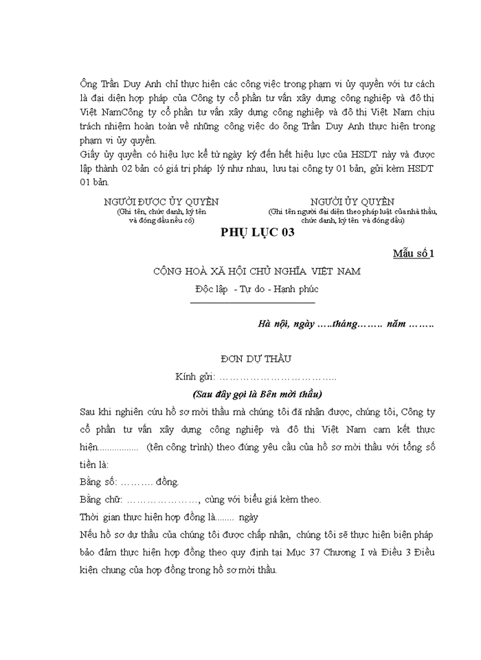 image for page Hoàn thiện công tác đấu thầu xây dựng tại công ty cổ phần tư vấn xây dựng công nghiệp và đô thị VIỆT NAM