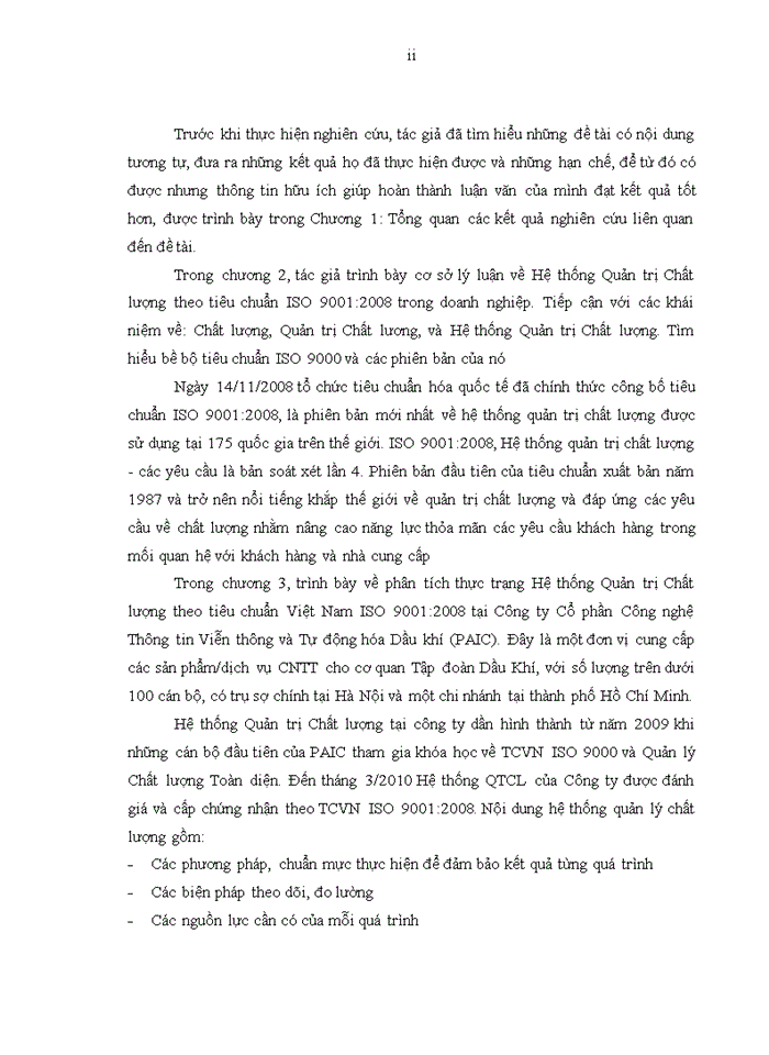 image for page Hoàn thiện hệ thống quản trị chất lượng theo tiêu chuẩn iso 9001:2008 tại công ty cổ phần công nghệ thông tin viễn thông và tự động hóa dầu khí