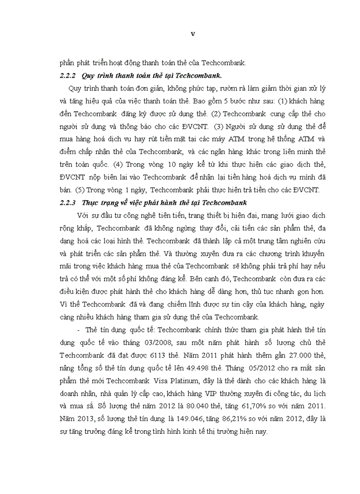 image for page Phát triển hoạt động thanh toán thẻ tại ngân hàng TMCP kỹ thương VIỆT NAM