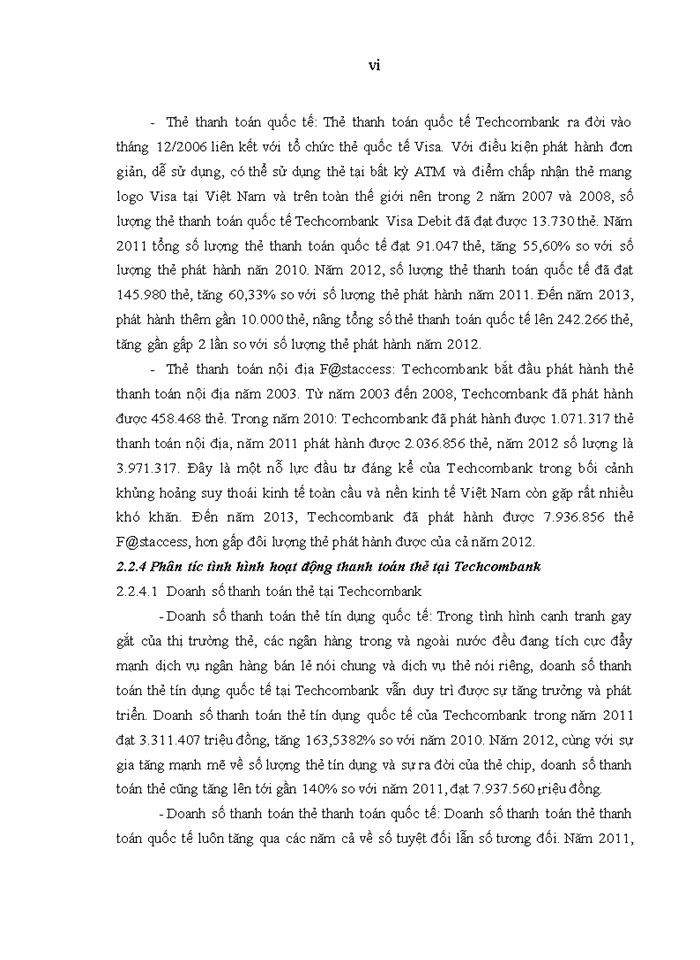 image for page Phát triển hoạt động thanh toán thẻ tại ngân hàng TMCP kỹ thương VIỆT NAM