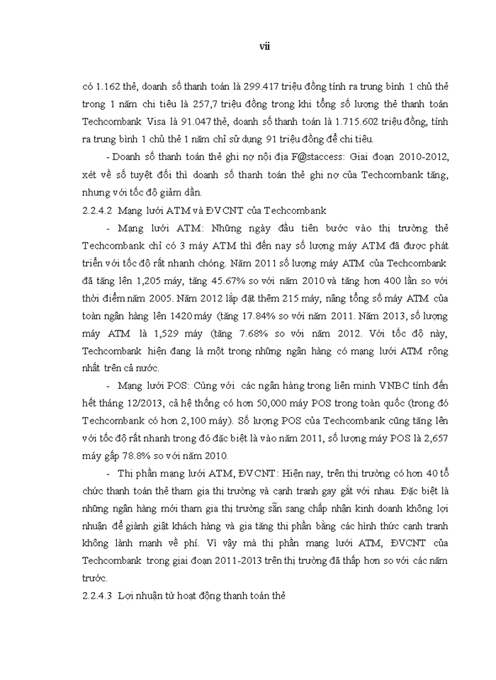 image for page Phát triển hoạt động thanh toán thẻ tại ngân hàng TMCP kỹ thương VIỆT NAM