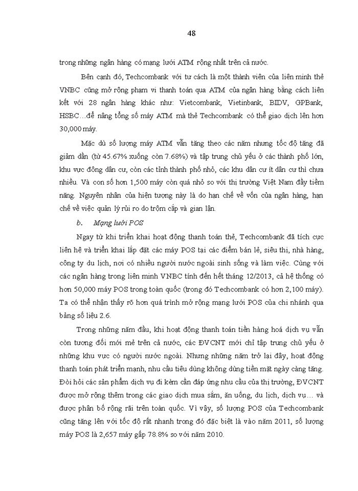 image for page Phát triển hoạt động thanh toán thẻ tại ngân hàng TMCP kỹ thương VIỆT NAM