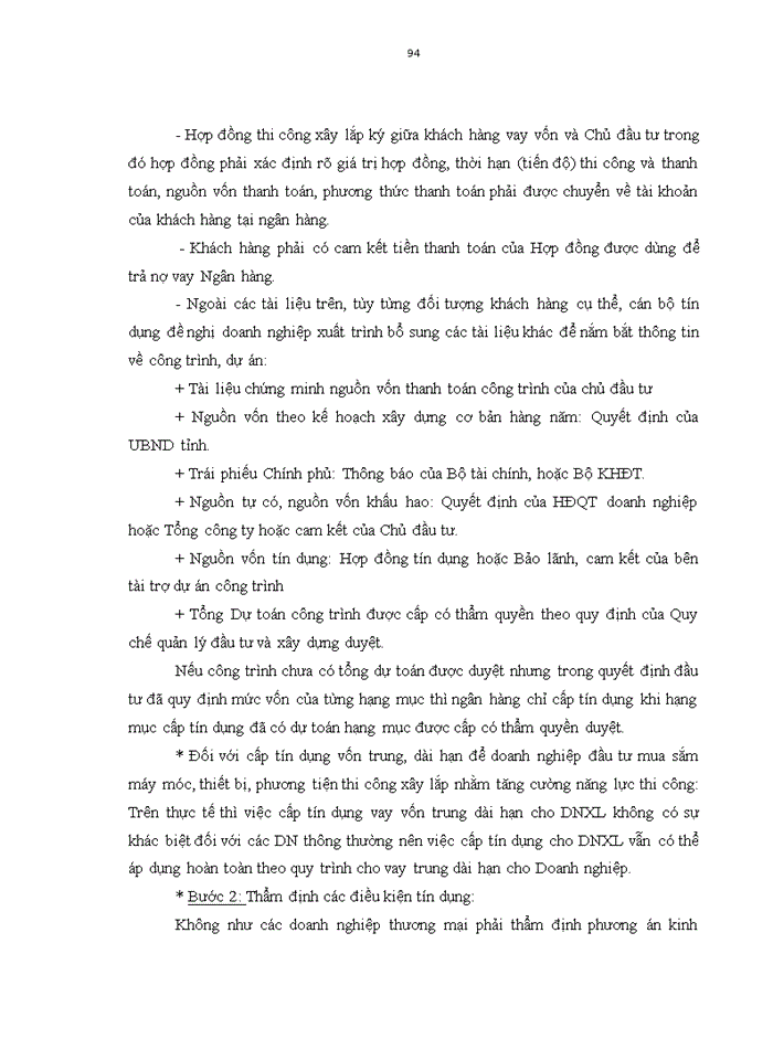 image for page Nâng cao chất lượng tín dụng đối với doanh nghiệp xây lắp tại ngân hàng tmcp đầu tư và phát triển việt nam – chi nhánh hà nội