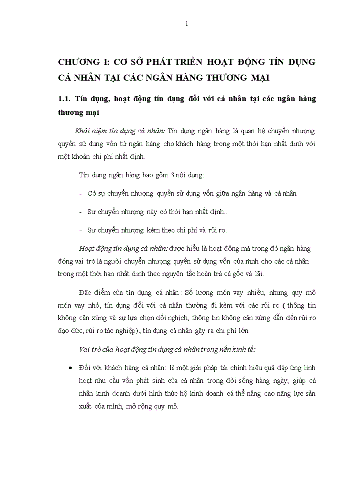 image for page Giải pháp phát triển hoạt động tín dụng cá nhân tại ngân hàng TMCP Công Thương Việt Nam chi nhánh Nghệ An
