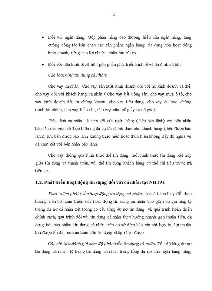 image for page Giải pháp phát triển hoạt động tín dụng cá nhân tại ngân hàng TMCP Công Thương Việt Nam chi nhánh Nghệ An