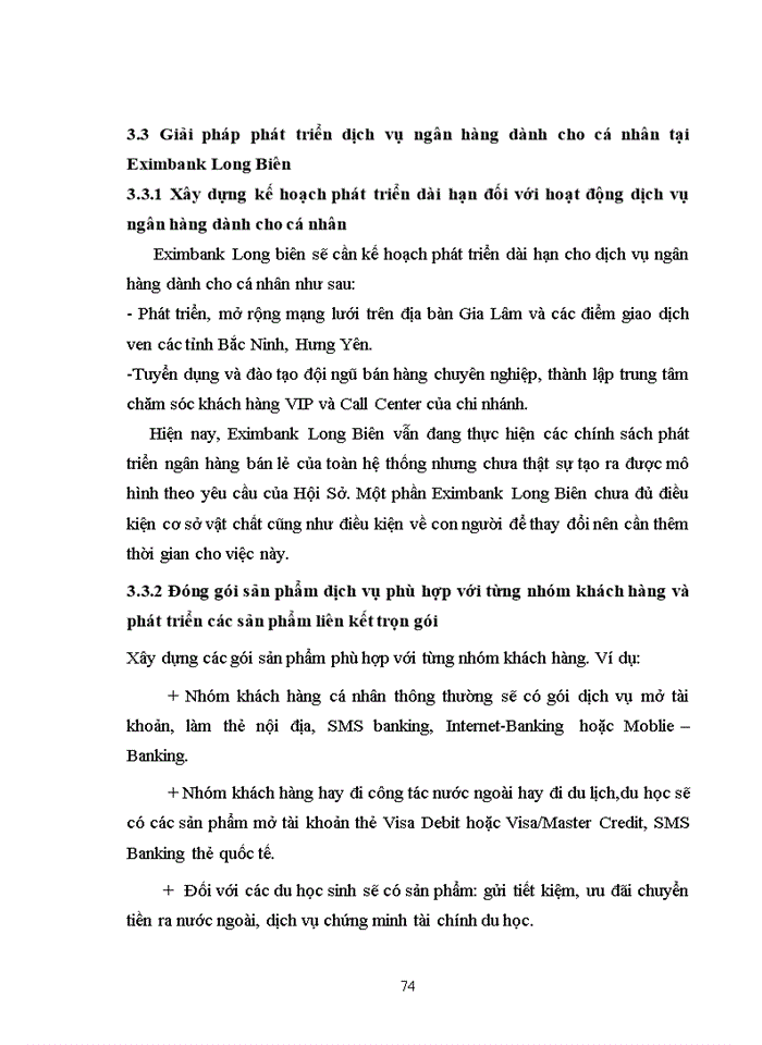 image for page Phát triển dịch vụ ngân hàng dành cho cá nhân tại ngân hàng tmcp xuất nhập khẩu việt nam chi nhánh LONG BIÊN