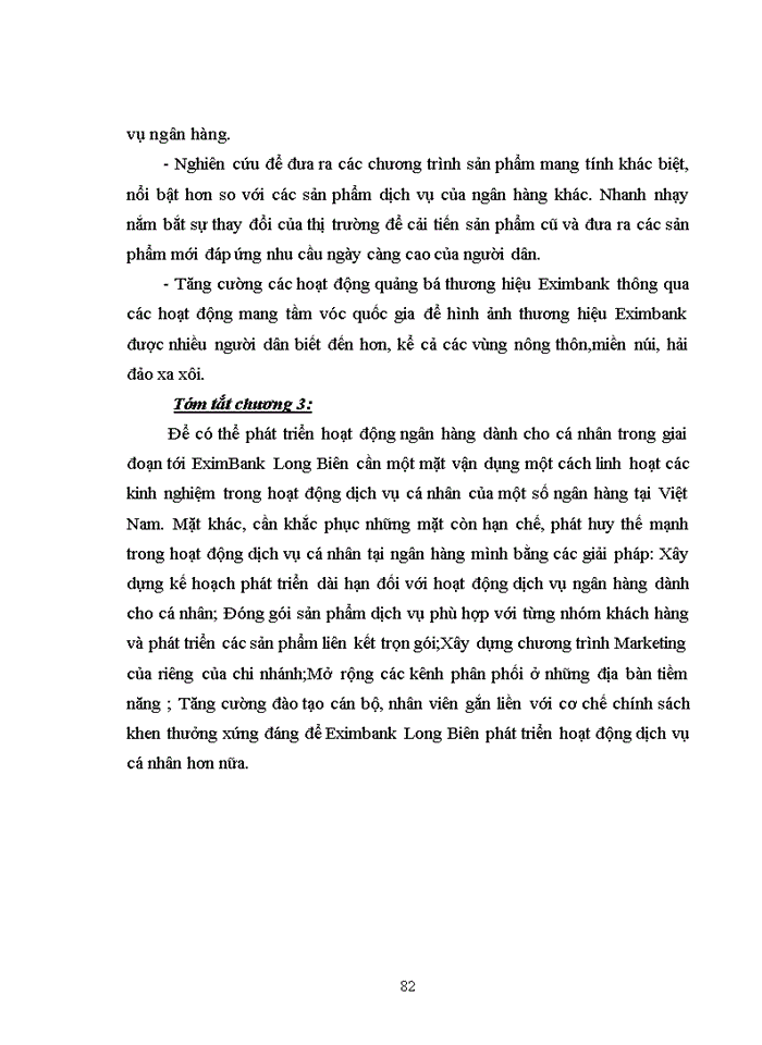 image for page Phát triển dịch vụ ngân hàng dành cho cá nhân tại ngân hàng tmcp xuất nhập khẩu việt nam chi nhánh LONG BIÊN