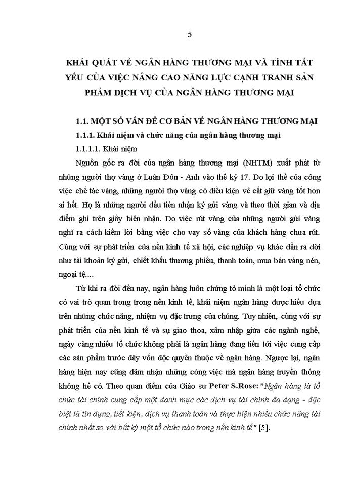 Nâng cao năng lực cạnh tranh sản phẩm dịch vụ của Ngân hàng Đầu tư & Phát triển Việt Nam Ngân hàng Đầu tư và Phát triển Việt Nam trong tiến trình hội nhập