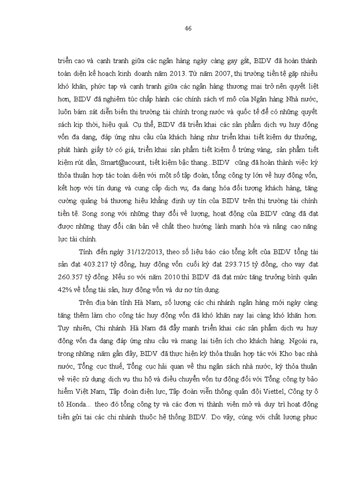 image for page Quản trị rủi ro tín dụng tại ngân hàng thương mại cổ phần đầu tư và phát triển tỉnh HÀ NAM