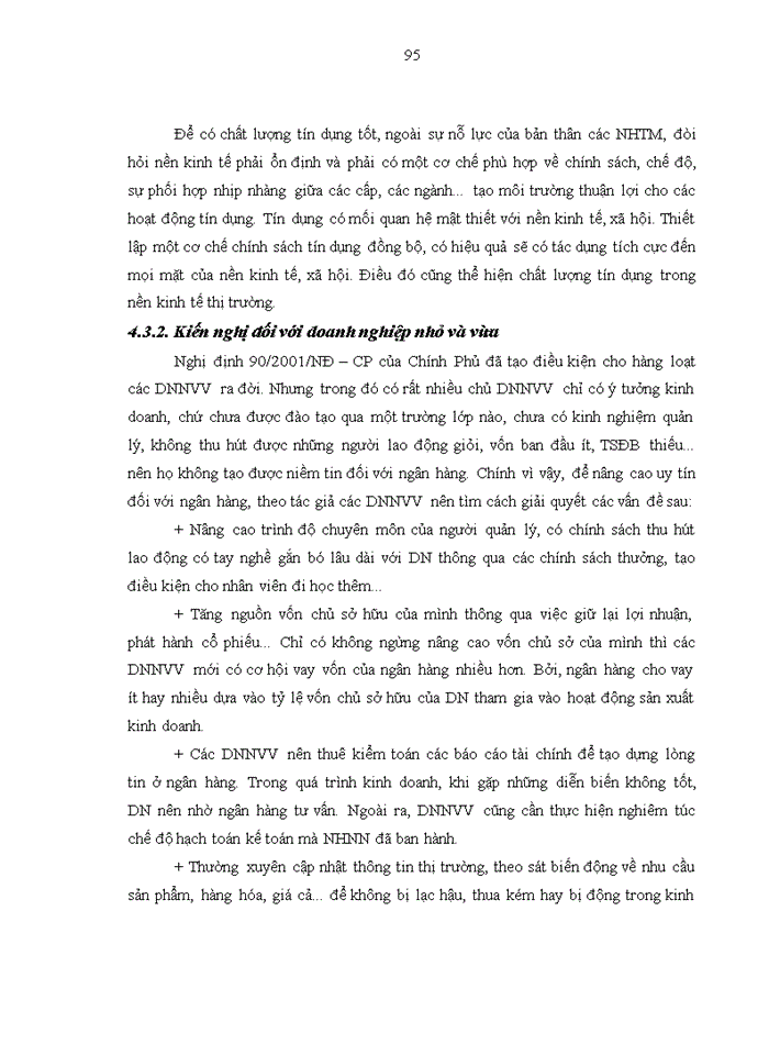 image for page Chất lượng tín dụng đối với doanh nghiệp nhỏ và vừa tại ngân hàng thương mại cổ phần bưu điện liên việt