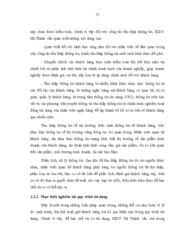 image for page Tăng cường quản lý rủi ro tín dụng tại ngân hàng thương mại cổ phần đầu tư và phát triển việt nam - chi nhánh hà thành