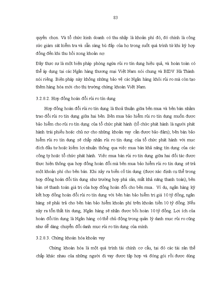image for page Tăng cường quản lý rủi ro tín dụng tại ngân hàng thương mại cổ phần đầu tư và phát triển việt nam - chi nhánh hà thành