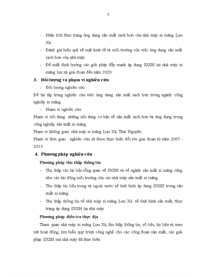 image for page Ứng dụng sản xuất sạch hơn trong ngành công nghiệp xi măng: trường hợp nhà máy xi măng lưu xá, thái nguyên