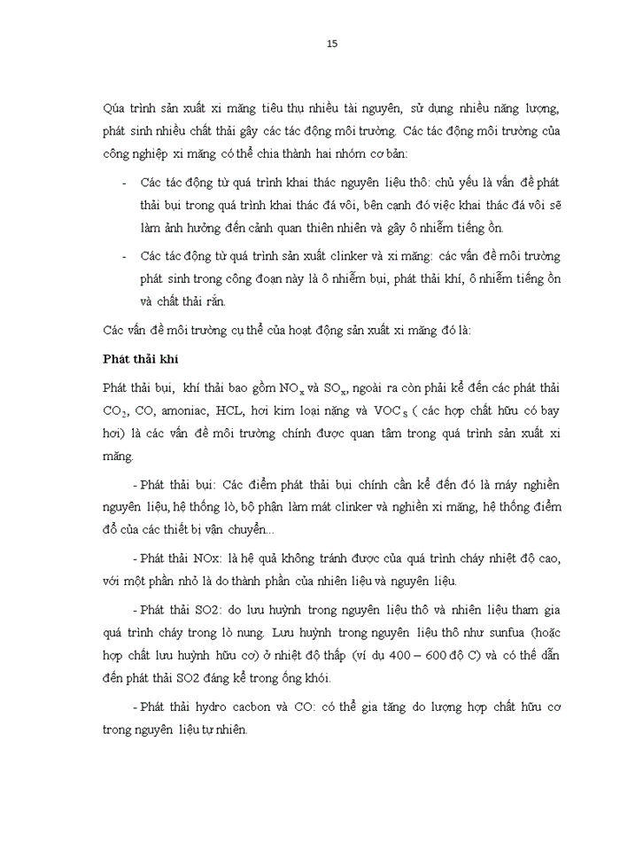 image for page Ứng dụng sản xuất sạch hơn trong ngành công nghiệp xi măng: trường hợp nhà máy xi măng lưu xá, thái nguyên