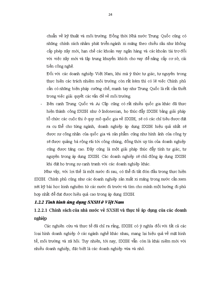 image for page Ứng dụng sản xuất sạch hơn trong ngành công nghiệp xi măng: trường hợp nhà máy xi măng lưu xá, thái nguyên