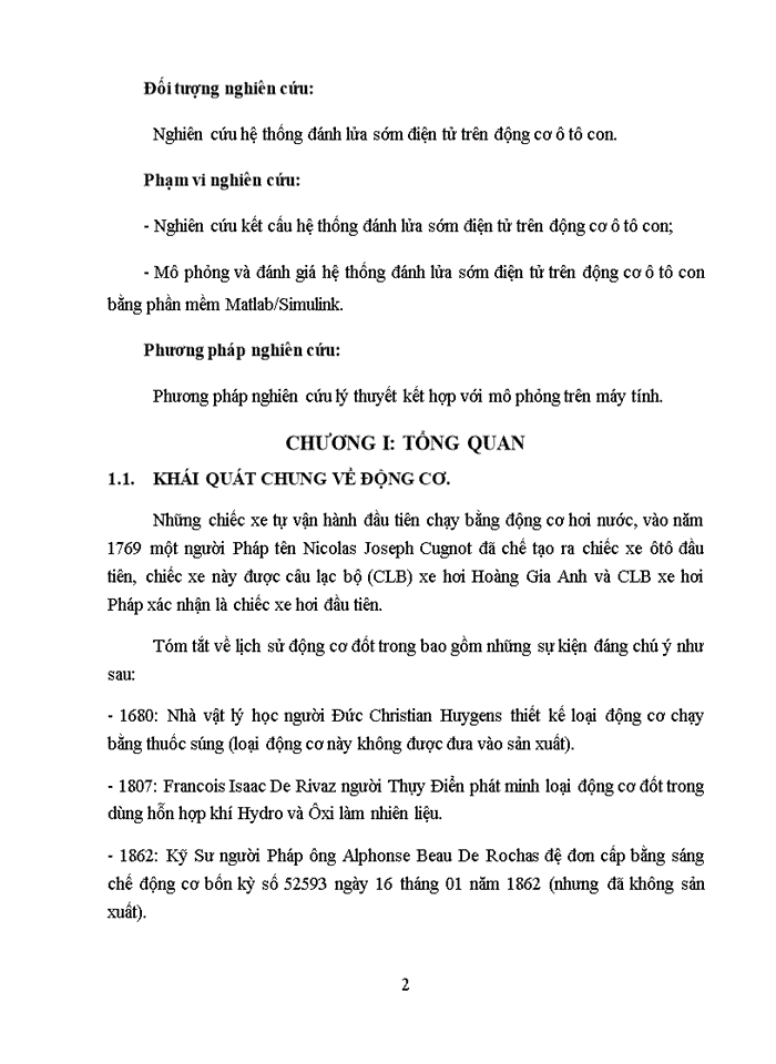 image for page Nghiên cứu và mô phỏng hệ thống đánh lửa sớm điện tử trên ô tô