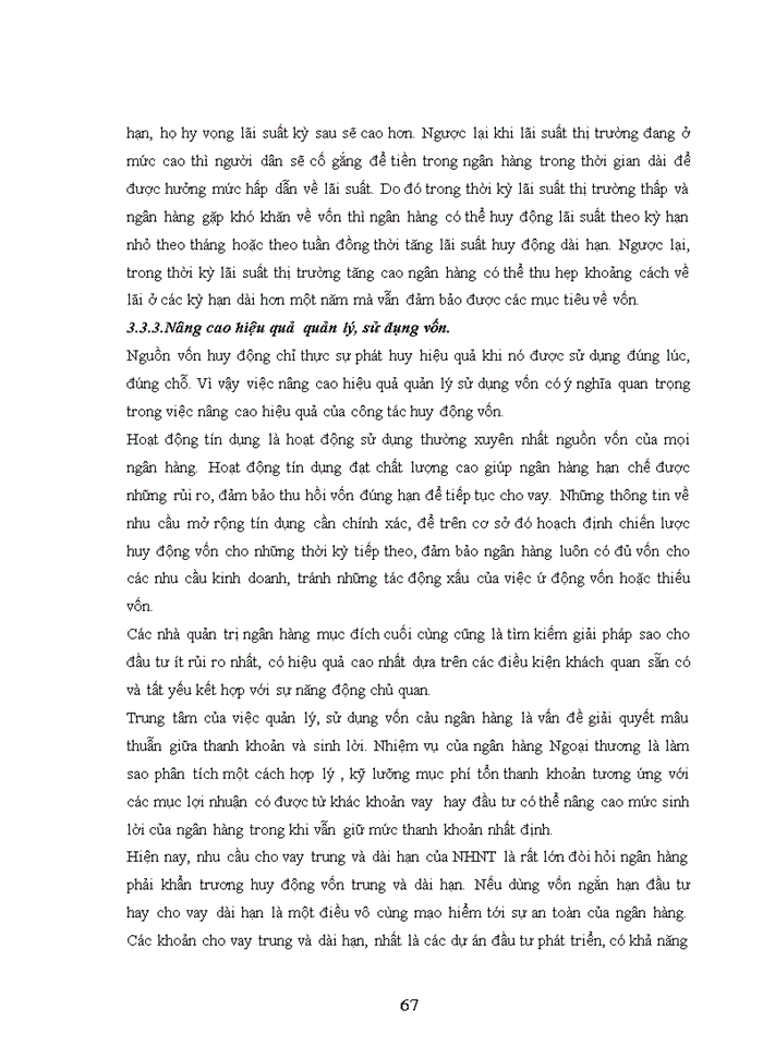 image for page Nâng cao hiệu quả huy động vốn tại Ngân hàng Ngoại thương Việt Nam