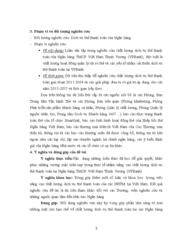 image for page Nâng cao chất lượng dịch vụ thẻ thanh toán tại Ngân hàng TMCP Việt Nam Thịnh Vượng