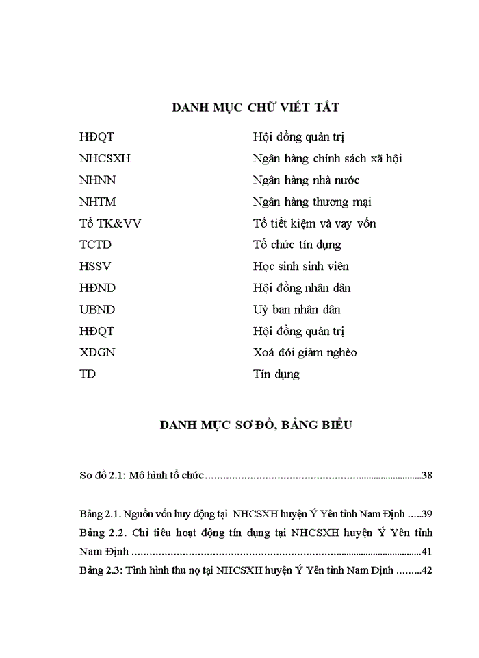 image for page Phòng ngừa và hạn chế rủi ro tín dụng tại ngân hàng chính sách xã hội huyện ý yên tỉnh nam định