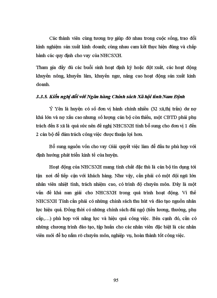 image for page Phòng ngừa và hạn chế rủi ro tín dụng tại ngân hàng chính sách xã hội huyện ý yên tỉnh nam định